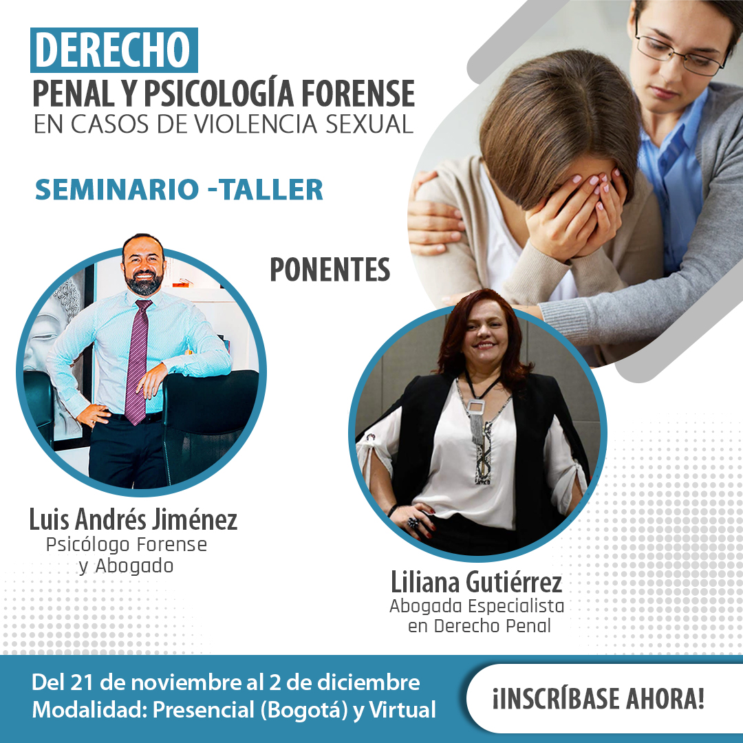 Seminario Taller De Derecho Penal Y Psicología Forense En Casos De Violencia Sexual Luisa 1961